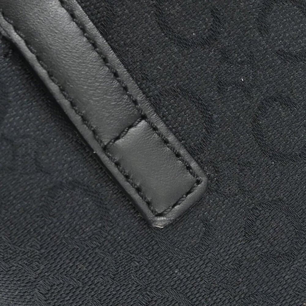 Celine Black Canvas C Macadam Tote Handbag Mc00/2… - image 6